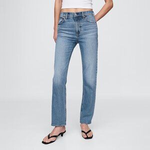 Gap - High Rise ’90s Straight Jeans - 31 Regular - Medium Indigo - NWOT